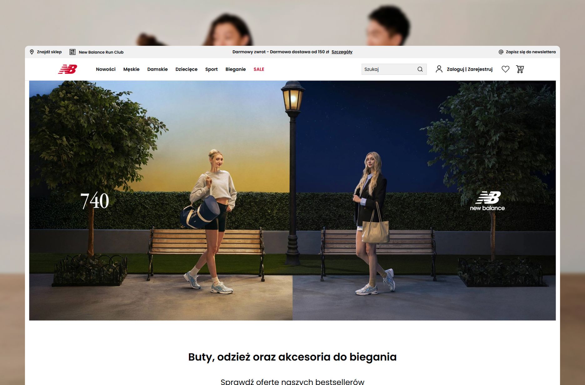 Mobilna aplikacja eCommerce przygotowana dla New Balance